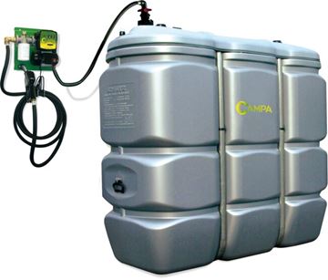 Image de Cuve de stockage CAMPA PEHD 1500 litres+ Station 50 L/min