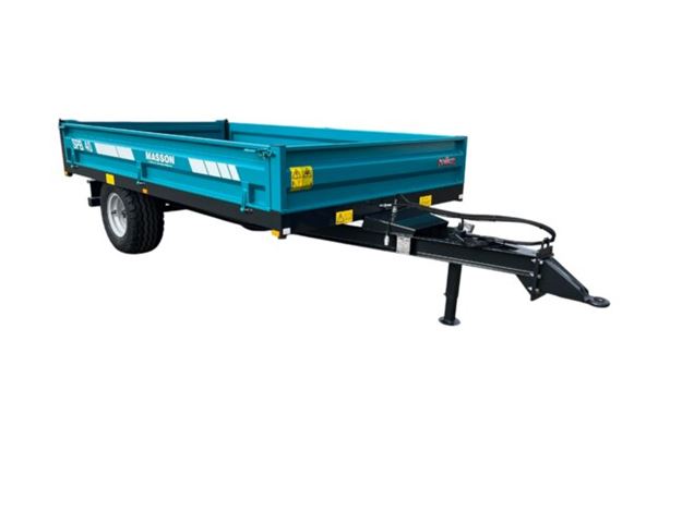 Image sur Benne à ridelles SPB 50 basculante semi-portée