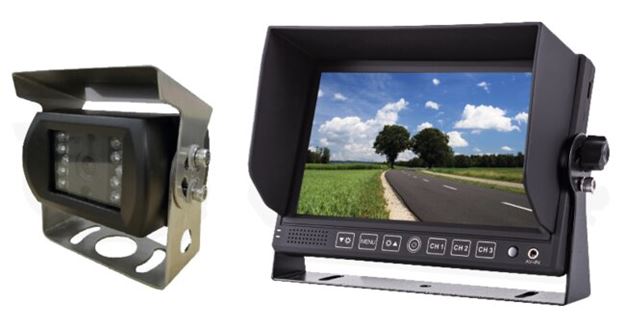 Image sur KIT RETROVISION VISIOTRACK ACCESS 120° ECRAN 7