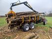 Image sur REMORQUE FORESTIERE AVEC GRUE